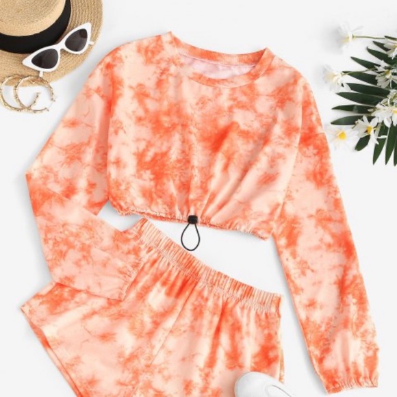 Princess Polly Tops - Tie dye crop top 🧡